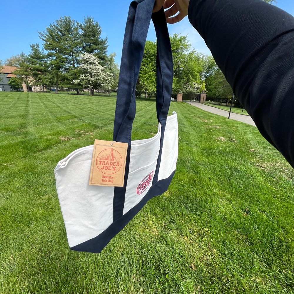 Trader Joe’s tote bag